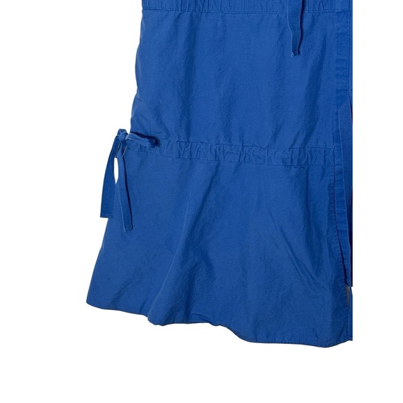 COS Dress Womens Size 8 Blue Short Sleeve Oversized Cocktail Formal Midi - Picture 10 of 12